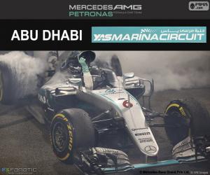 Puzzle Ο Nico Rosberg, Grand Prix Άμπου Ντάμπι 2016
